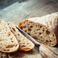 Фото бездрожжевого хлеба