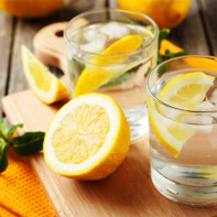 Фото воды с лимоном
