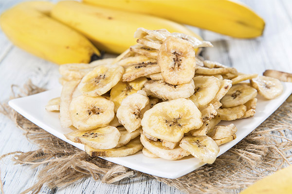 Что можно приготовить из сушеных бананов