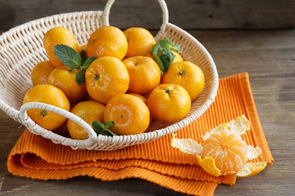 frukty mandariny
