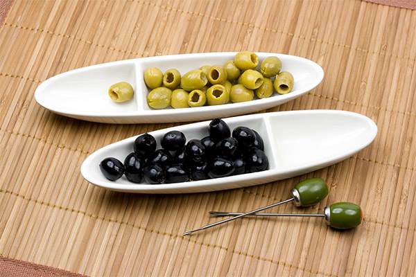 Как правильно есть оливки