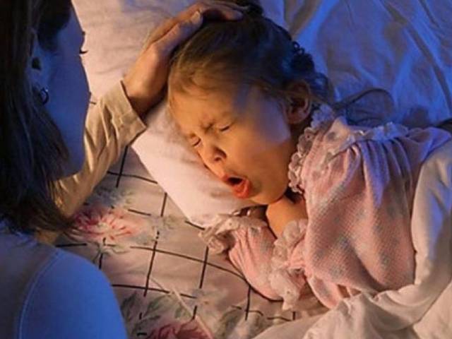 Ребенок сильно кашляет по ночам без температуры