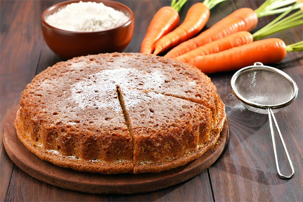 Морковный пирог