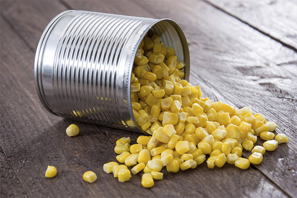 Польза и вред консервированной кукурузы