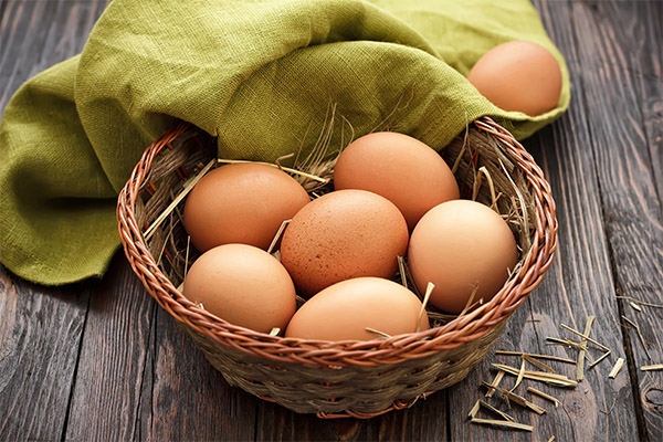 Польза коричневых яиц