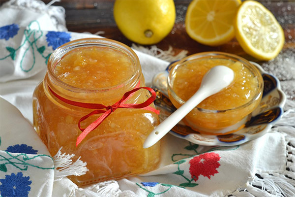 Рецепт варенья из лимонов на скорую руку