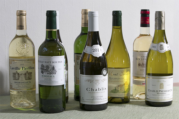 Рейтинг белых сухих вин