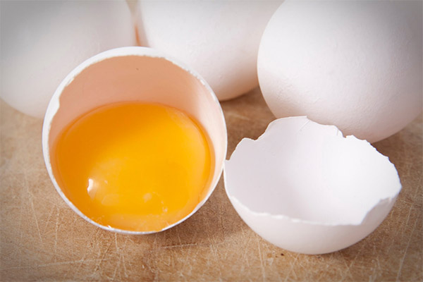 Сырые яйца в косметологии
